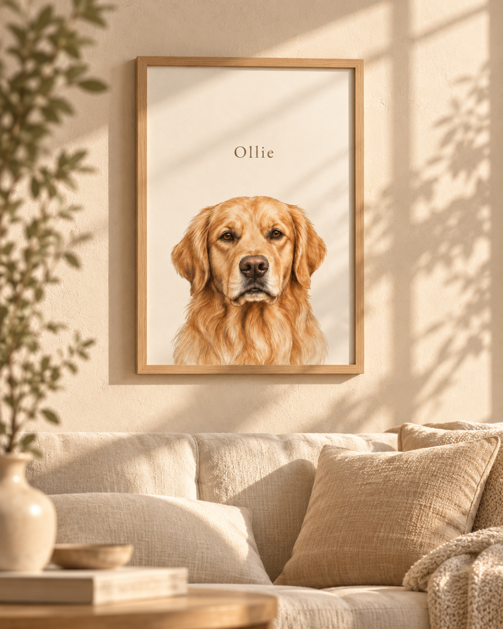 Named Pet Portrait