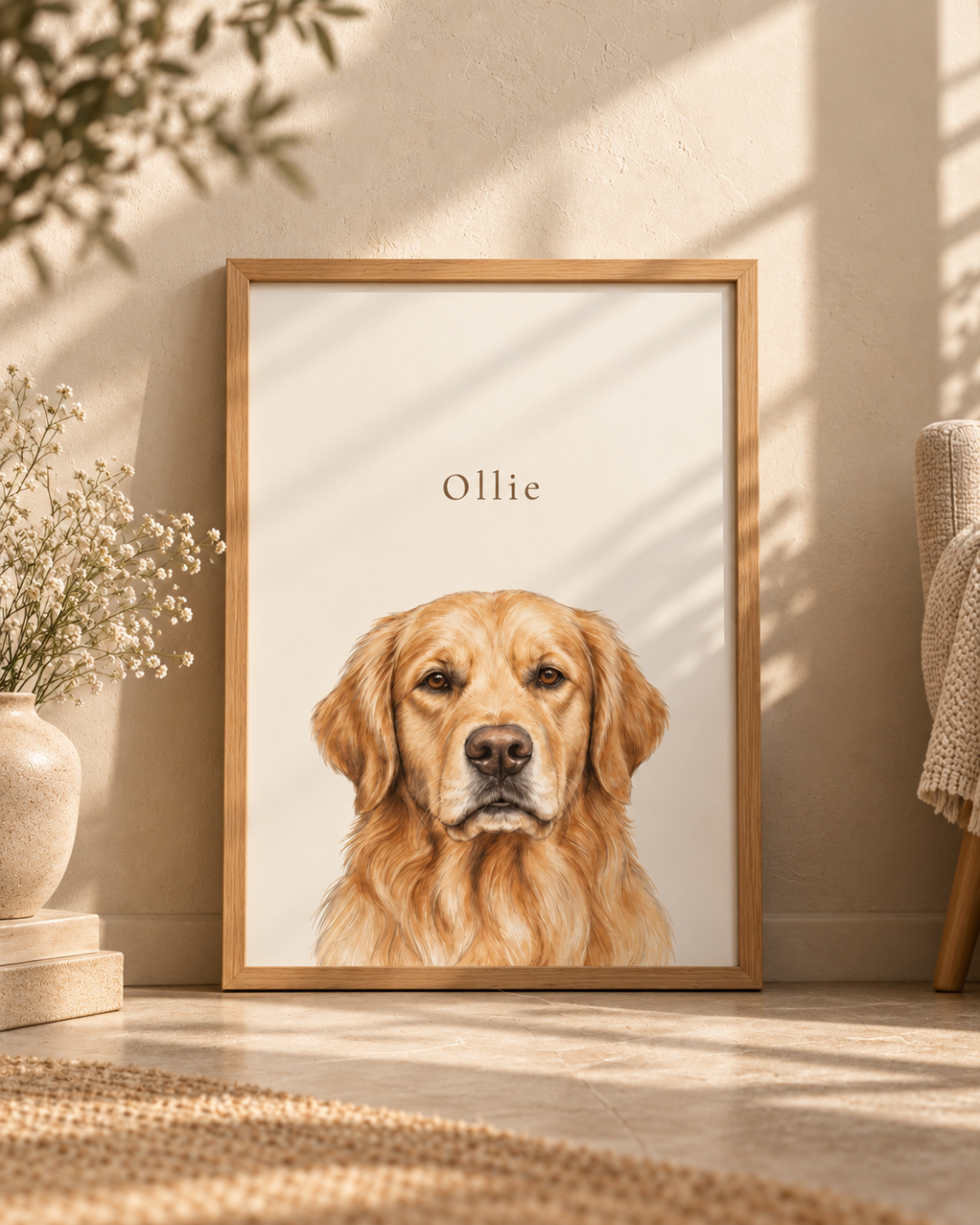 Named Pet Portrait