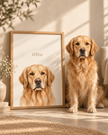 Named Pet Portrait