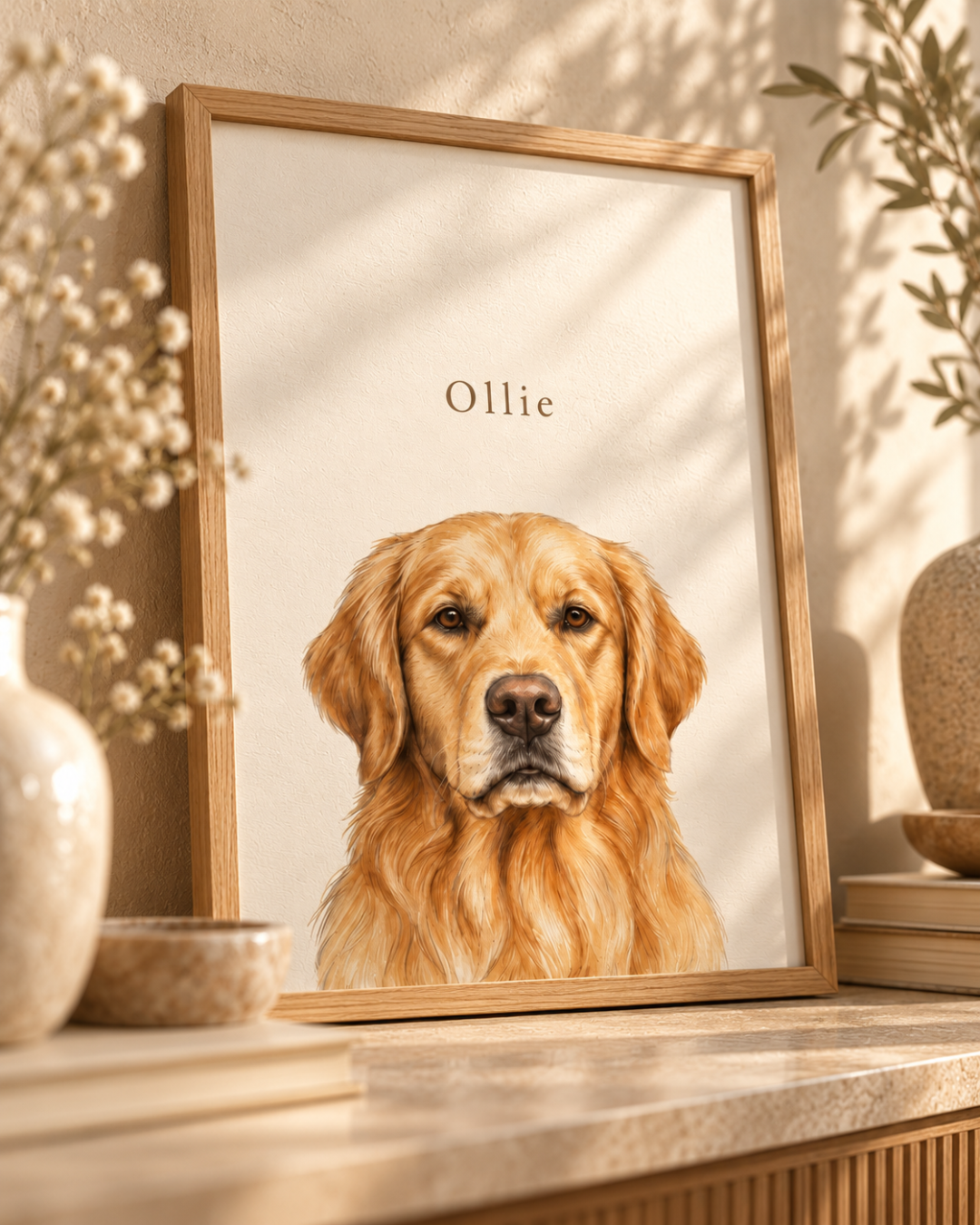 Named Pet Portrait