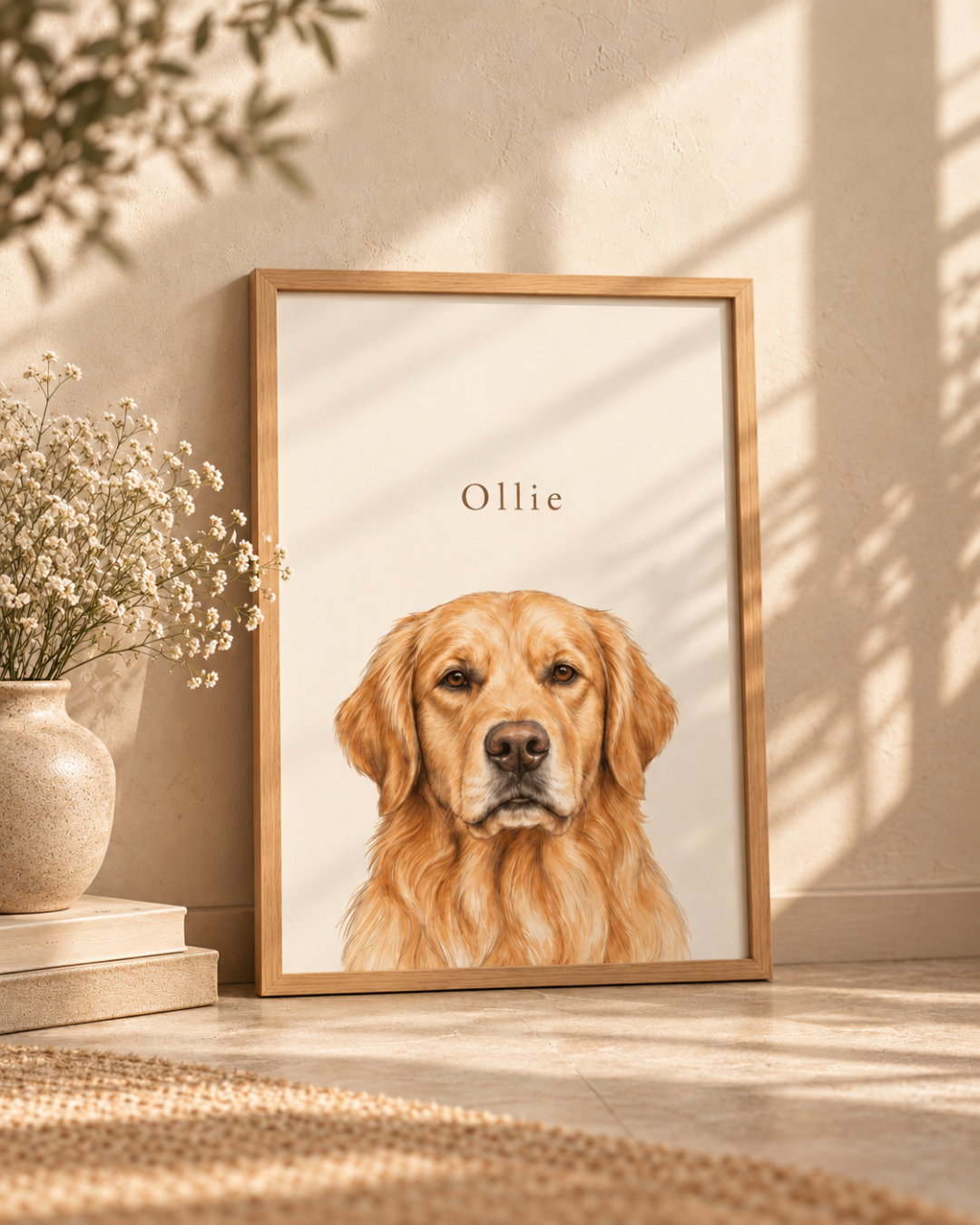 Named Pet Portrait