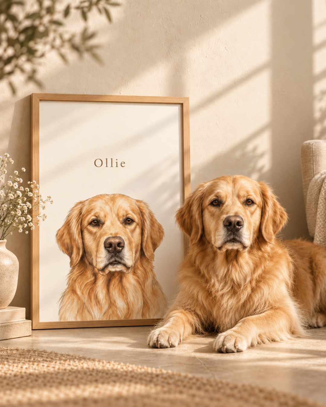 Named Pet Portrait