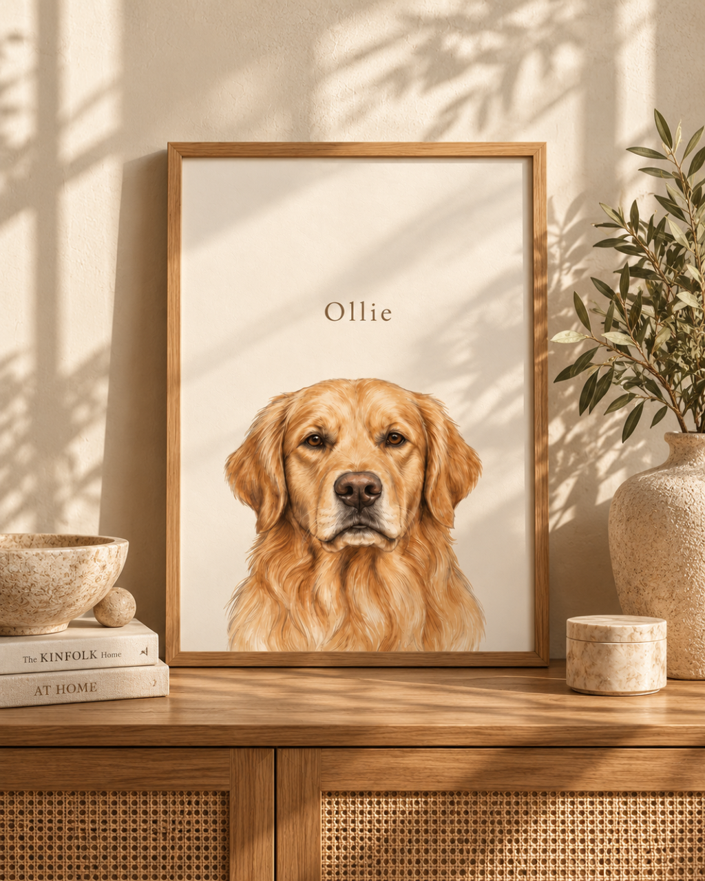 Named Pet Portrait