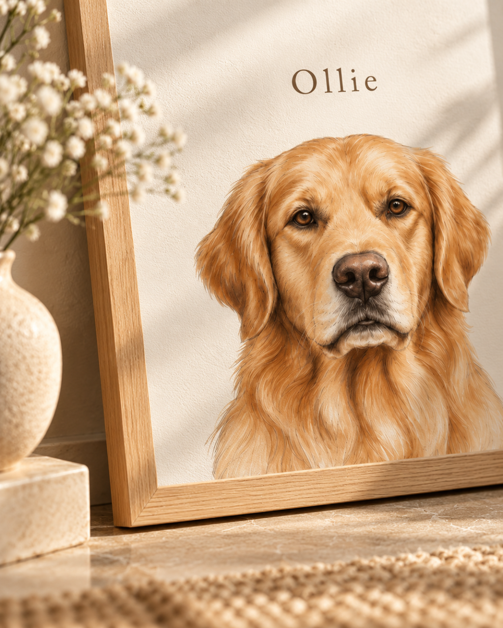 Named Pet Portrait