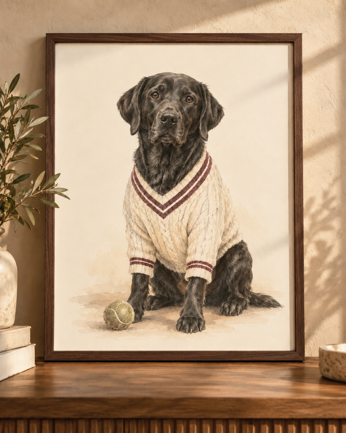 The Good Sport - Custom Pet Portrait