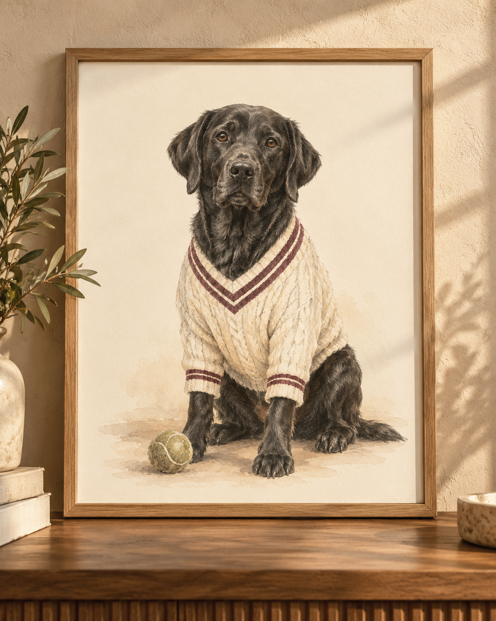 The Good Sport - Custom Pet Portrait
