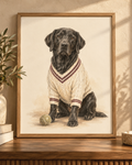 The Good Sport - Custom Pet Portrait