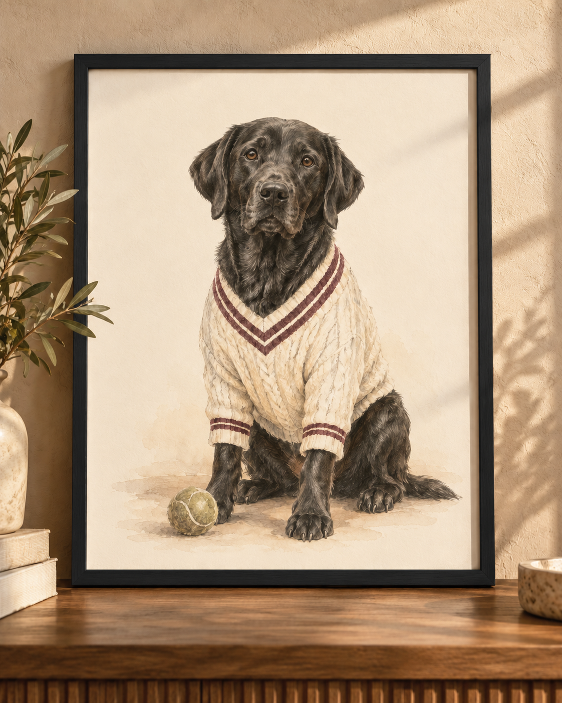 The Good Sport - Custom Pet Portrait