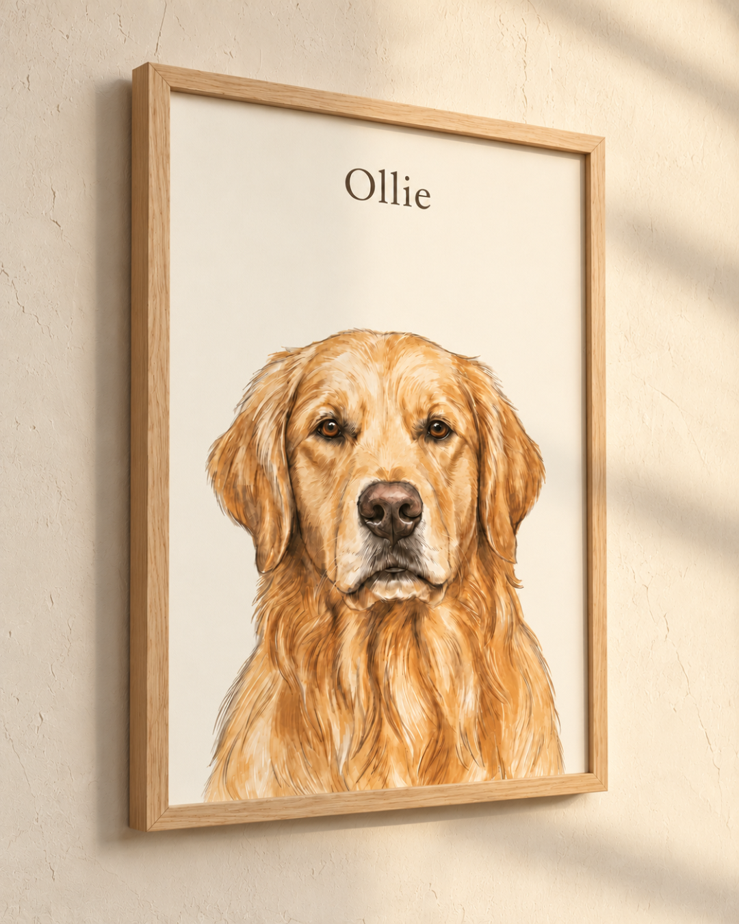 Named Pet Portrait