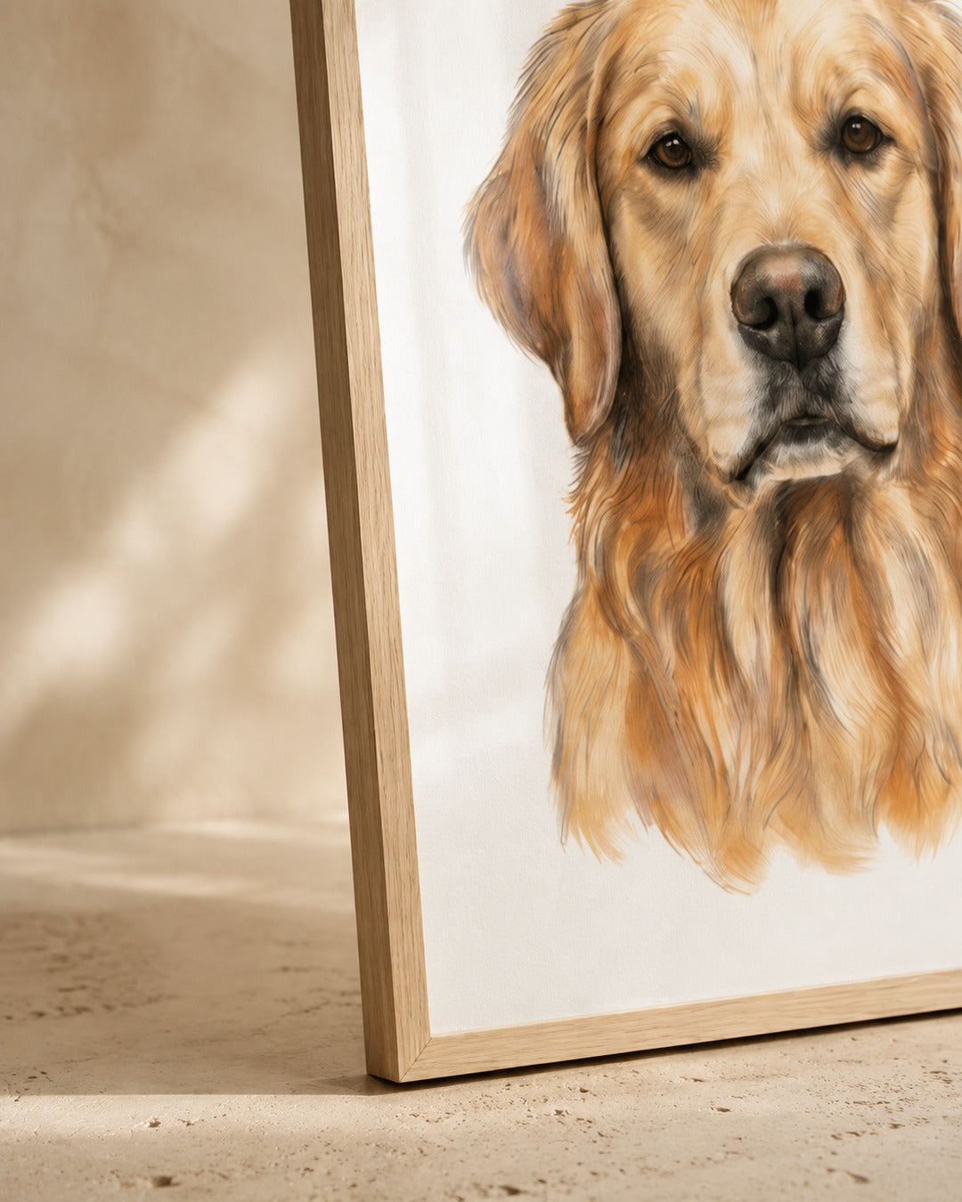 Framed Custom Pet Portrait
