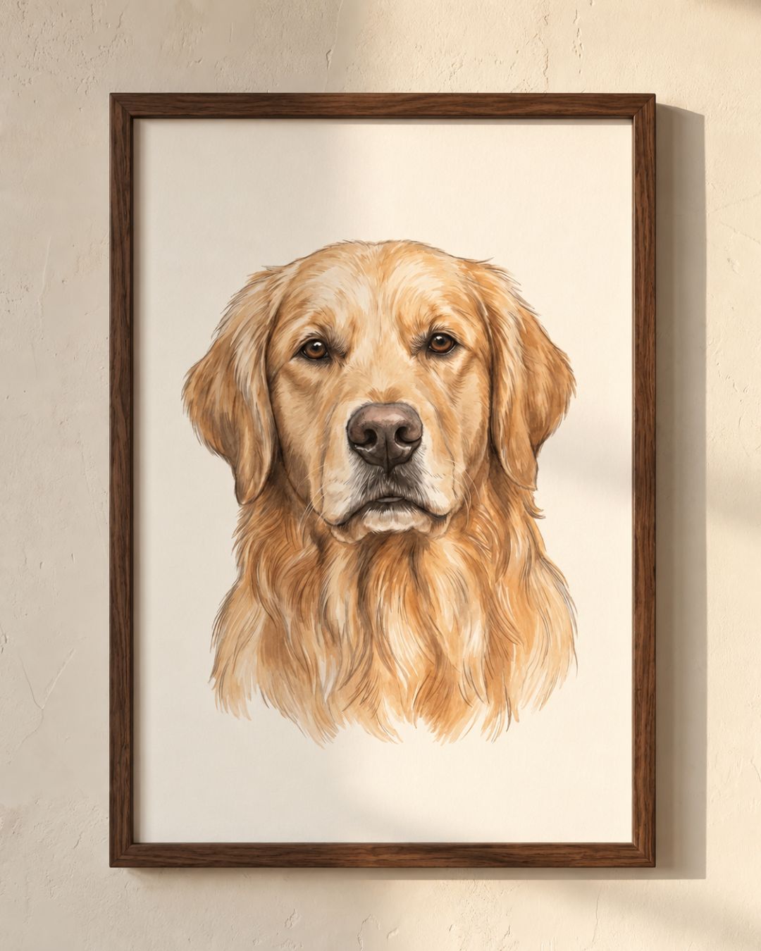 Framed Custom Pet Portrait