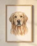 Framed Custom Pet Portrait